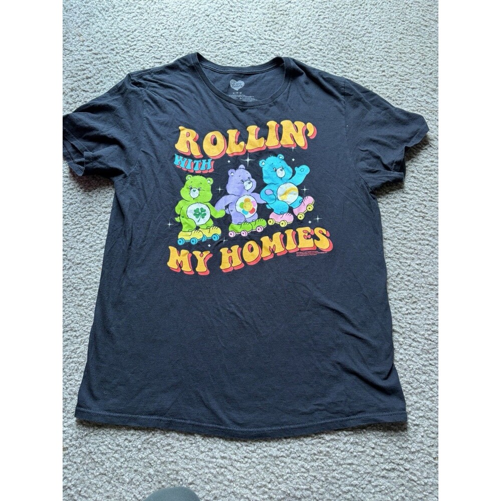 Care Bears Rollin With My Homies Classic Mens Vintage T-Shirt MED